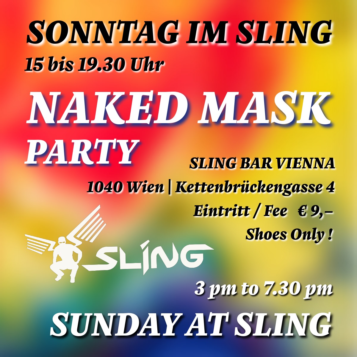 Naked Mask Party | Sonntag im SLING