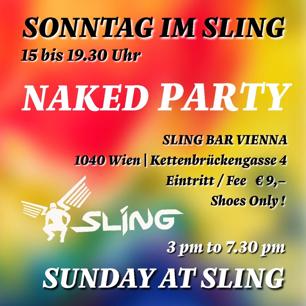 Naked / Naked Mask Party | Sonntag im SLING